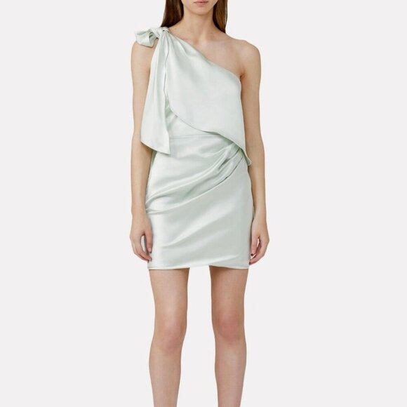 Significant Other Azure One-Shoulder Mini Dress - Picture 1 of 8